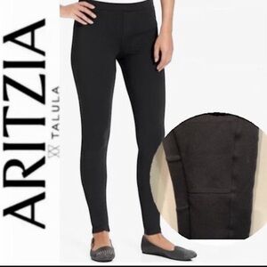 Aritzia Claremont Ponte Black High Waist Pants Medium​​​